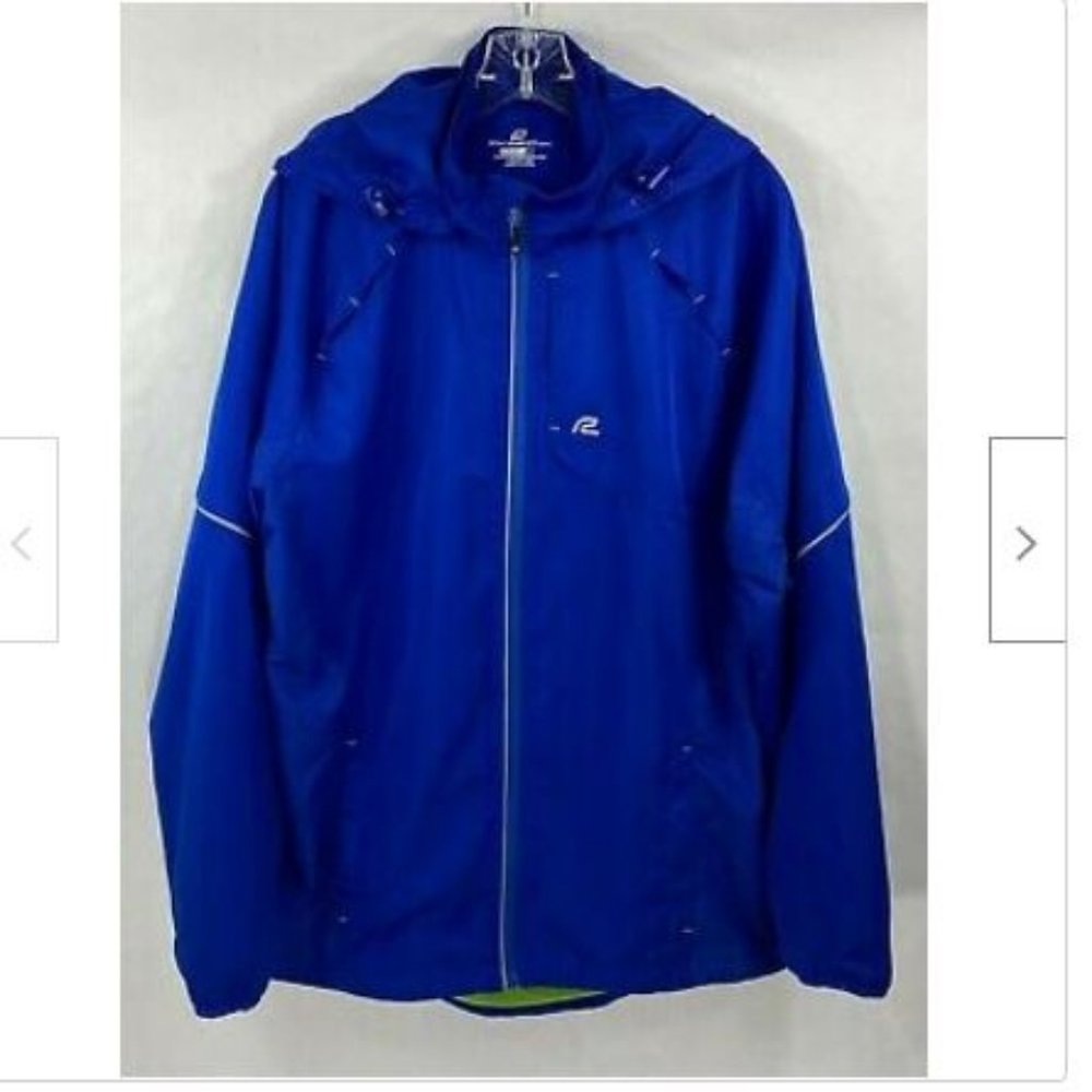 Road Runner Sports Coat Full Zip w/ Hood Jacket L